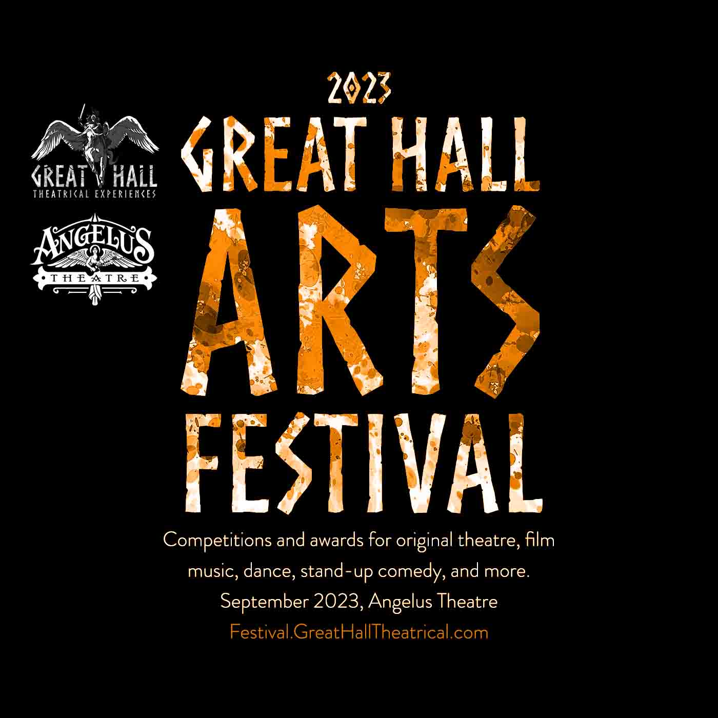 2023 Great Hall Arts Festival at the Angelus Theatre