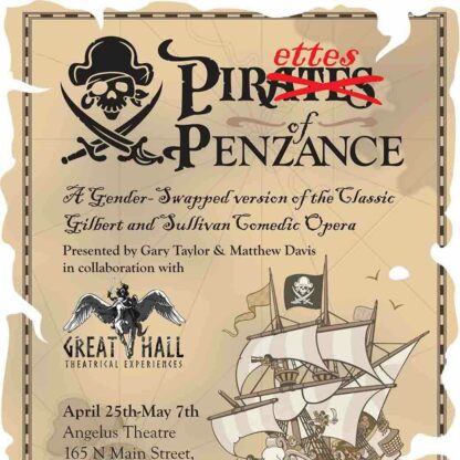 The Pirettes of Penzance at the Angelus Theatre 2022