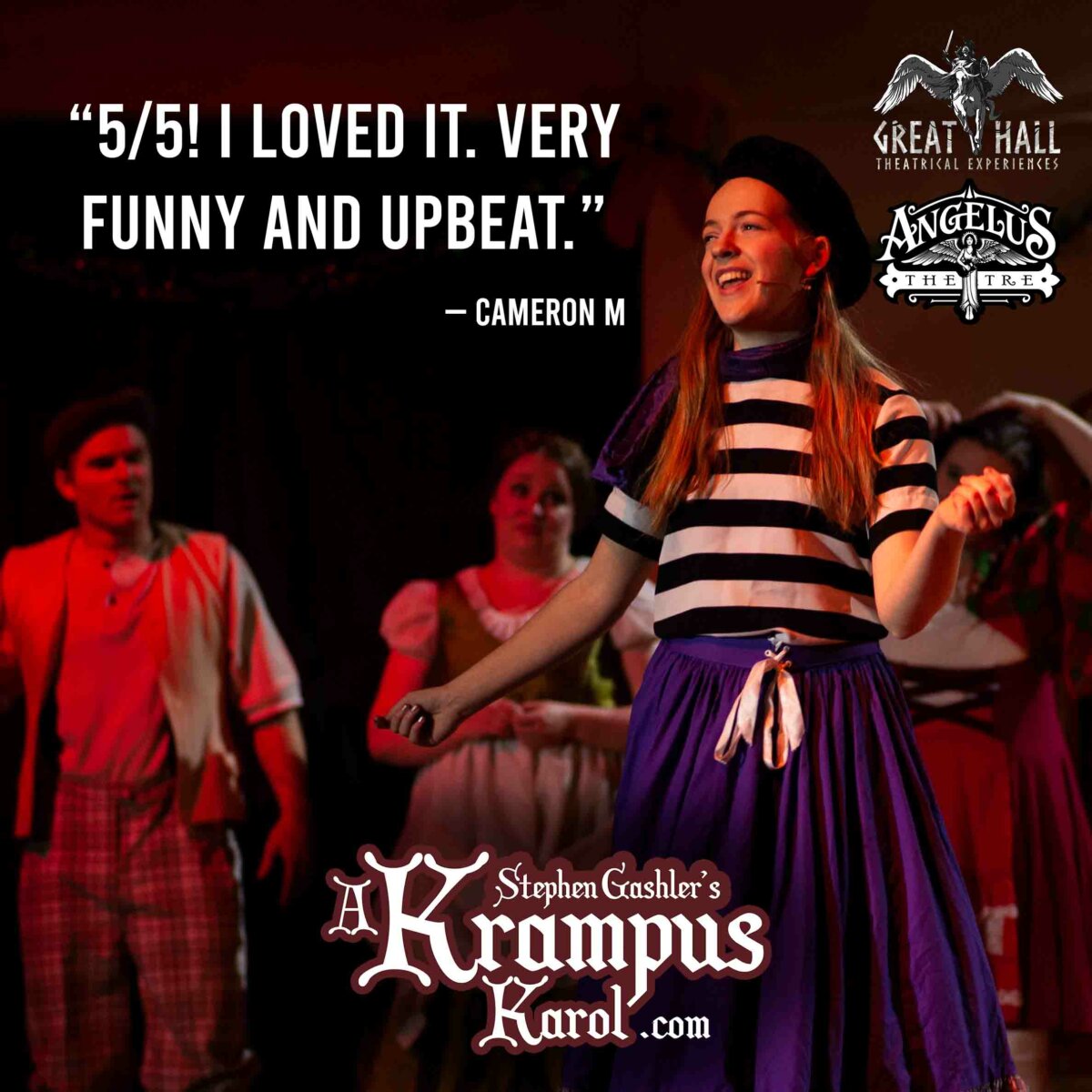 A Krampus Karol 2023 at the Angelus Theatre