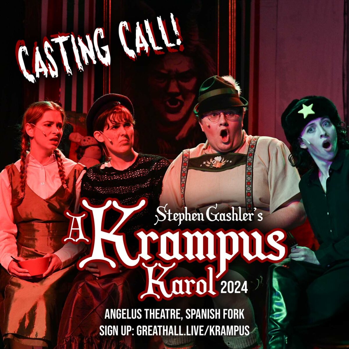 A Krampus Karol 2023 at the Angelus Theatre